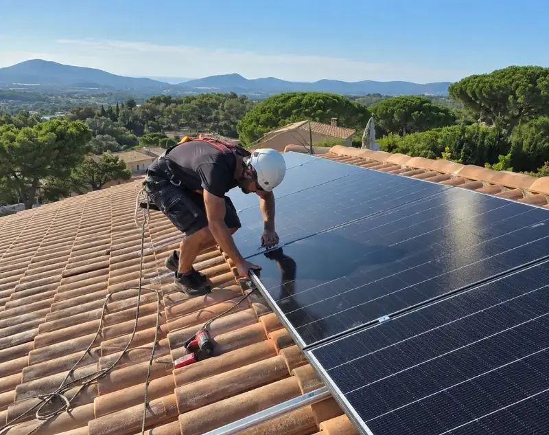Installateur panneaux solaires Marchampt — pose photovoltaïque sur toiture
